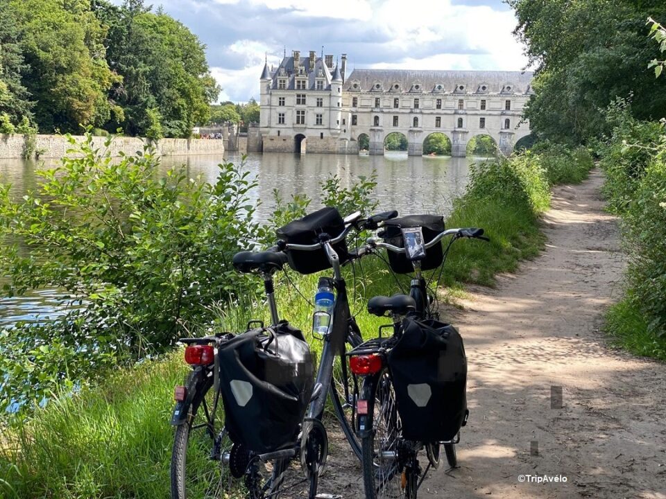 Château de Chenonceau à vélo