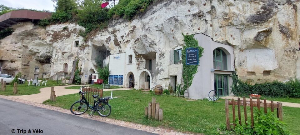 Loire à Vélo : troglodytes à Turquant